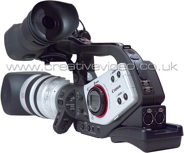Canon XL2 rear view