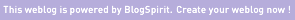 Create your free blog