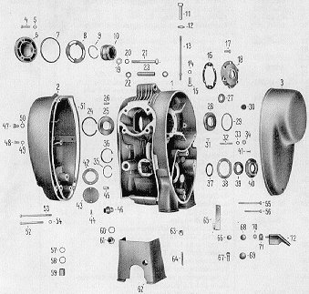 Chart 16 Motor (housing)