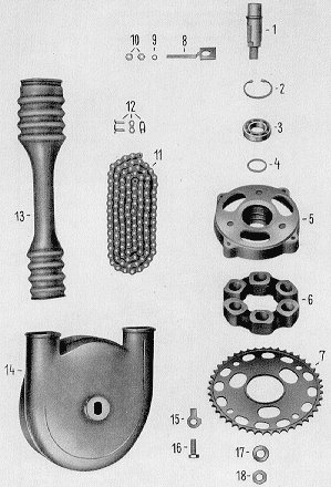 Chart 7 Chassis (rear wheel drive)